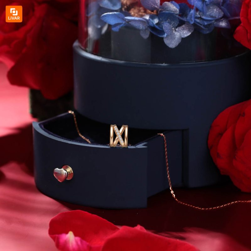 گردن‌بند طرح حلقه ROMANTI - Image 3