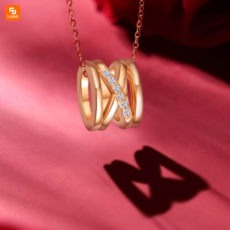 گردن‌بند طرح حلقه ROMANTI - Image 6