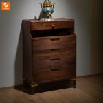 فایل کشویی چوب و برنز - Image 5