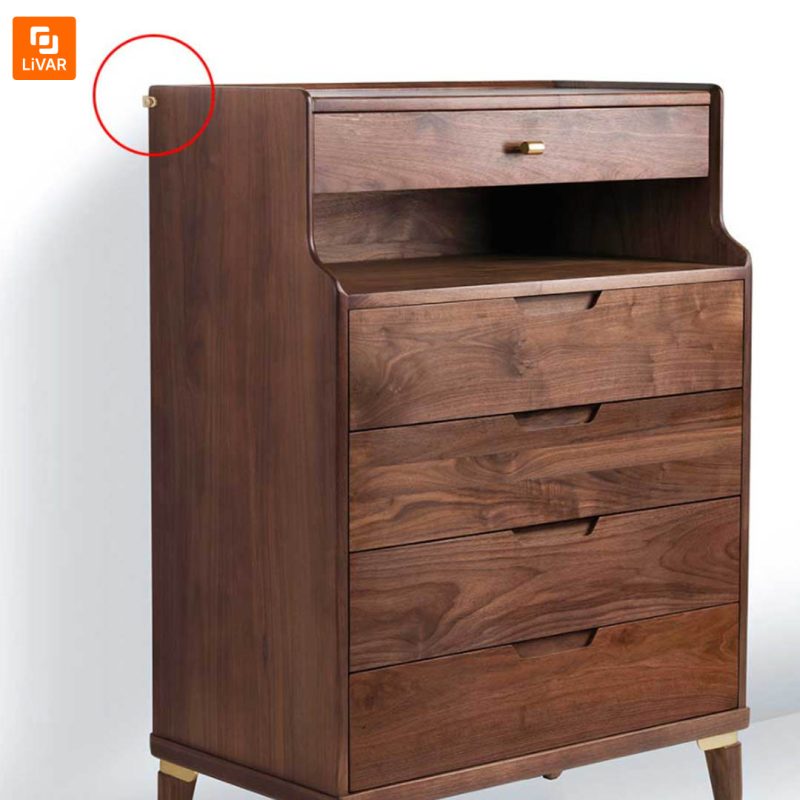 فایل کشویی چوب و برنز - Image 10