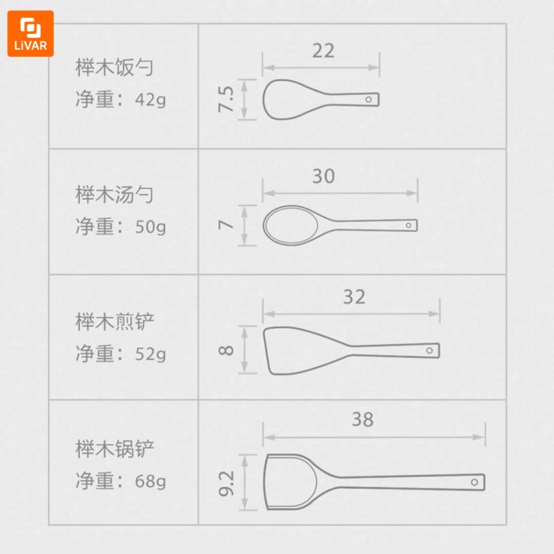 ست چهار تیکه ابزار آشپزی - Image 6