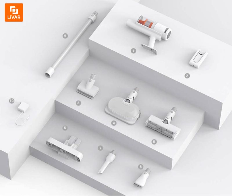 جاروبرقی بی‌سیم Mijia مدل K10 Pro - Image 7