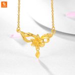 گردنبند طرح گل Sunfeel - Image 3