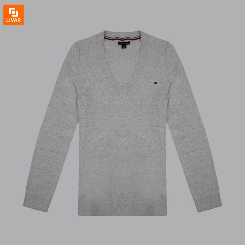 پلیور یقه هفت زنانه Tommy - Image 5