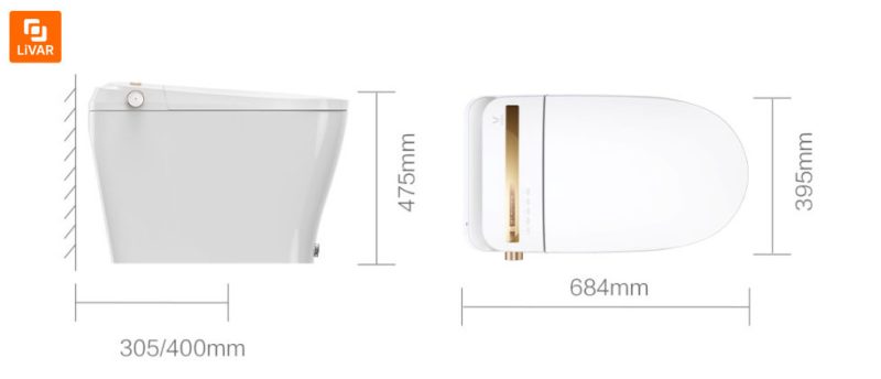 توالت فرنگی هوشمند Yunmi - Image 14