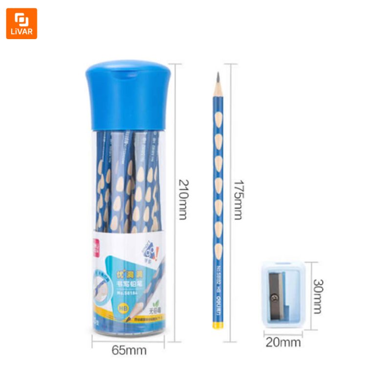 بسته 30 عددی مداد و تراش deli - Image 7