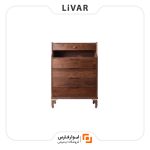 فایل کشویی چوب و برنز