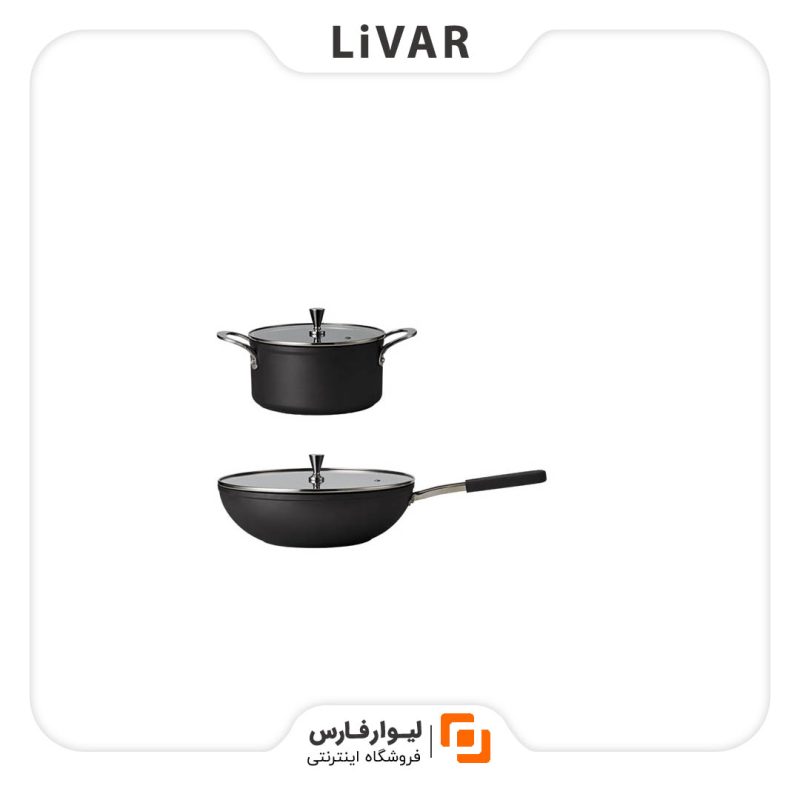 ست تابه نچسب ست تابه نچسب با دسته صاف - Image 1
