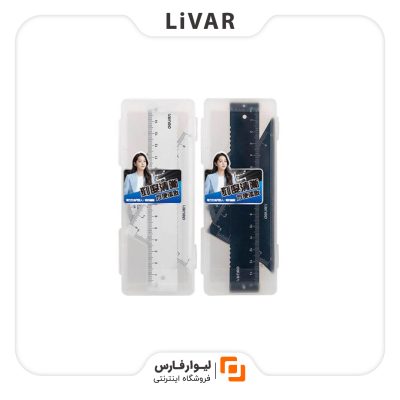 ست خط‌کش فلزی Deli