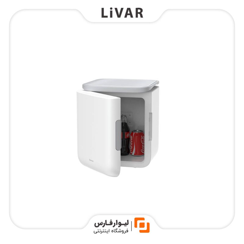 LivarFars Baseus small refrigerator۱ یخچال کوچک Baseus
