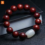 دستبند چوبی صندل قرمز - Image 6