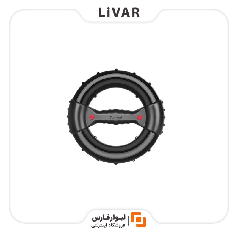 LivarFars YUNMAI fitness ring black۱ حلقه بدنسازی YUNMAI