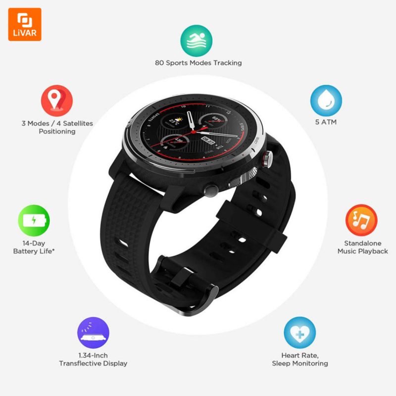 ساعت هوشمند Amazfit Stratos 3 - Image 7