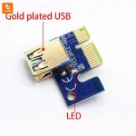 رایزر کارت گرافیک مدل 009S سر طلایی - Image 4