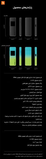 فندک شارژی سیمی قابل تعویض فوق نازک JiBee - Image 21