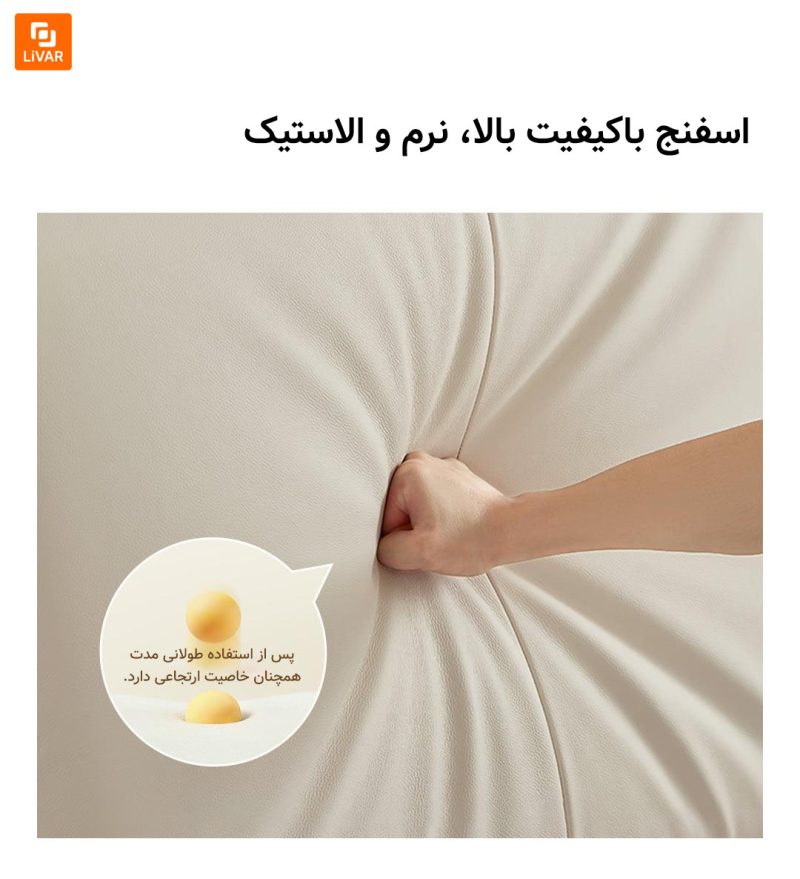 تخت چرمی لوکس Lin's Home - Image 13