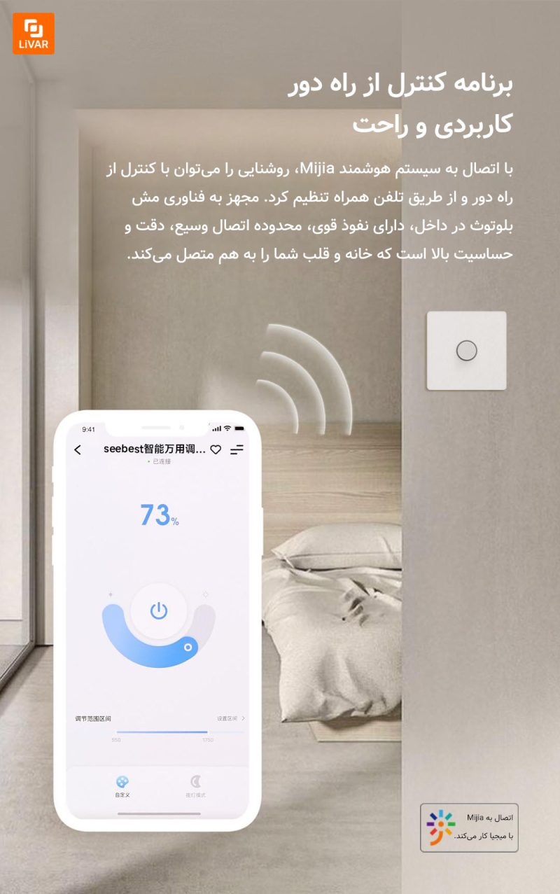 لامپ طلایی seebest - Image 23