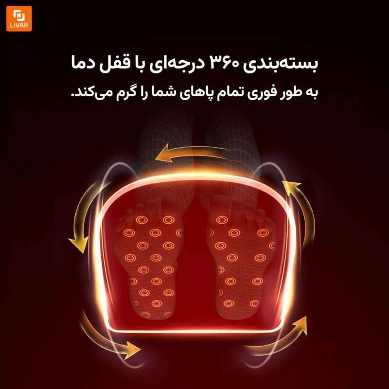 گرم‌کننده پا با گرافن سرد و آسان - Image 18