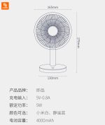 پنکه رو میزی مدل بی صدا - Image 7