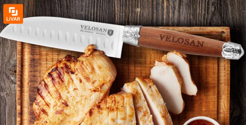ست شش‌تایی چاقو آشپزخانه VELOSAN - Image 12
