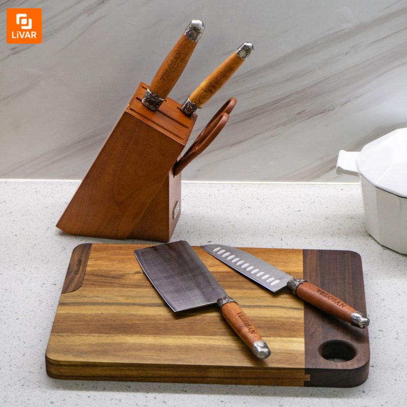 ست شش‌تایی چاقو آشپزخانه VELOSAN - Image 3