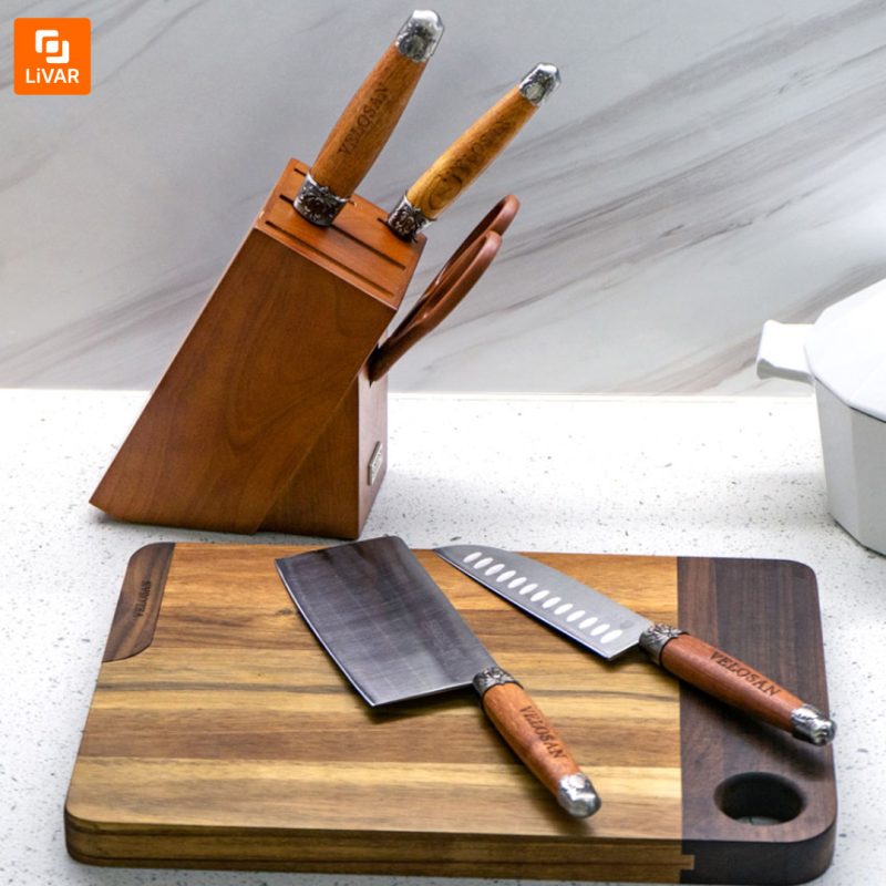 ست شش‌تایی چاقو آشپزخانه VELOSAN - Image 7