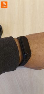 بند بافت ریز فلزی دستبند سلامتی شیائومی مدل Mi Band 4 - Image 3