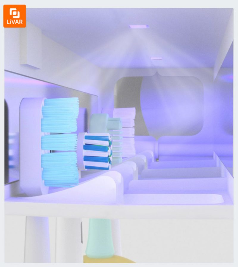 پمپ اتوماتیک خمیردندان و ضدعفونی کننده مسواک - Image 3