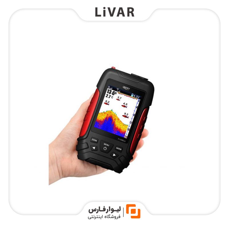 Leqi multi-mode fishfinder meteorite black suit ماهییاب هوشمند Leqi