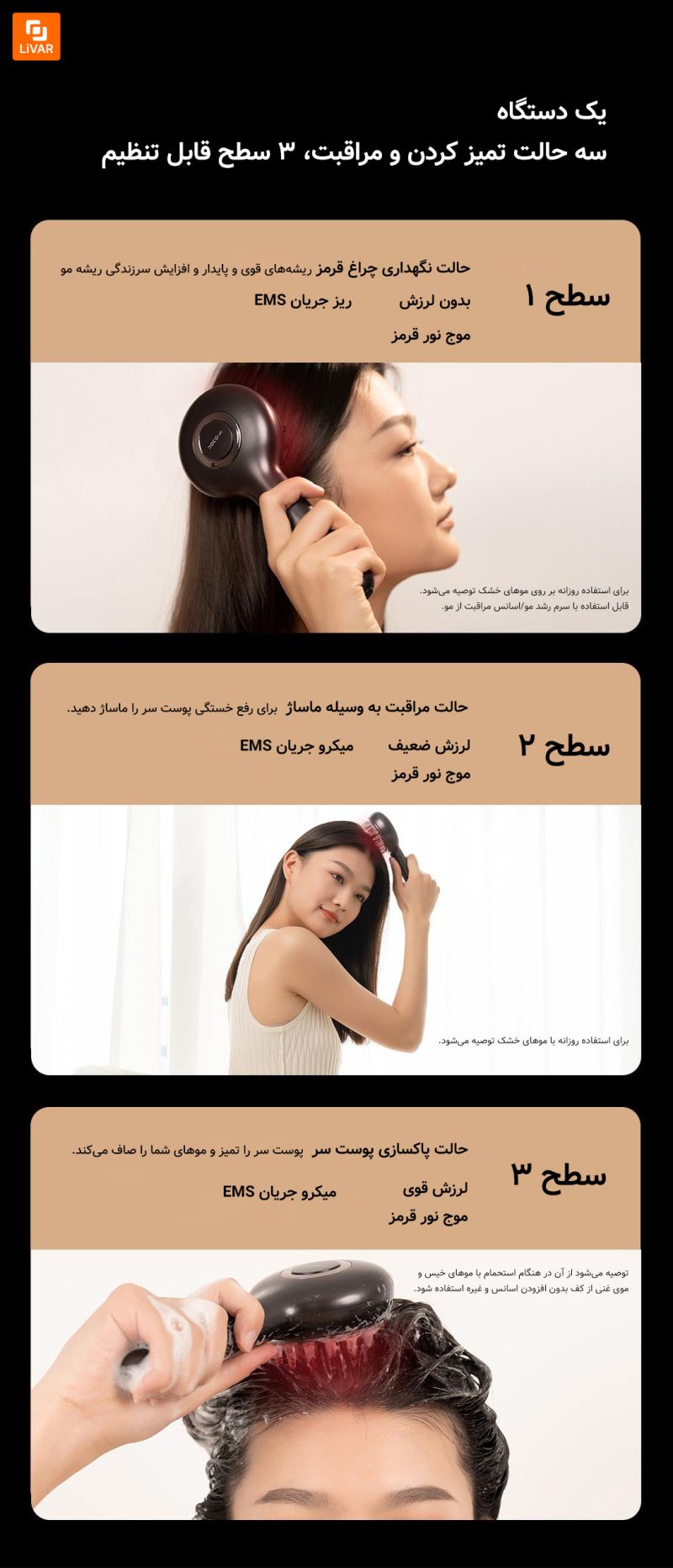 دستگاه مراقبت از پوست سر DOCO - Image 20