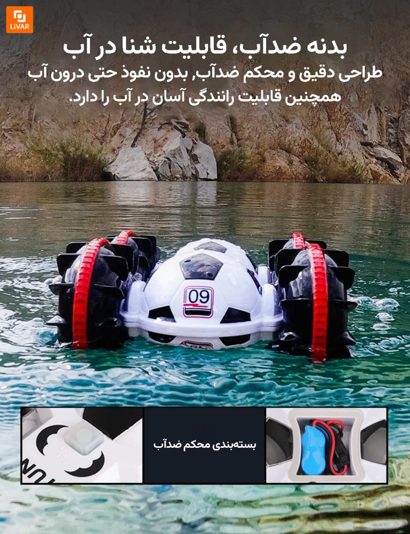 ماشین کنترلی دوکاره فوتبالی - Image 11