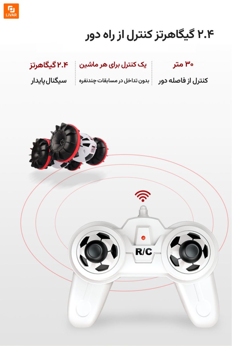 ماشین کنترلی دوکاره فوتبالی - Image 13