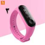 بند سیلیکونی رنگی دستبند سلامتی شیائومی مدل Mi Band 3 - Image 4