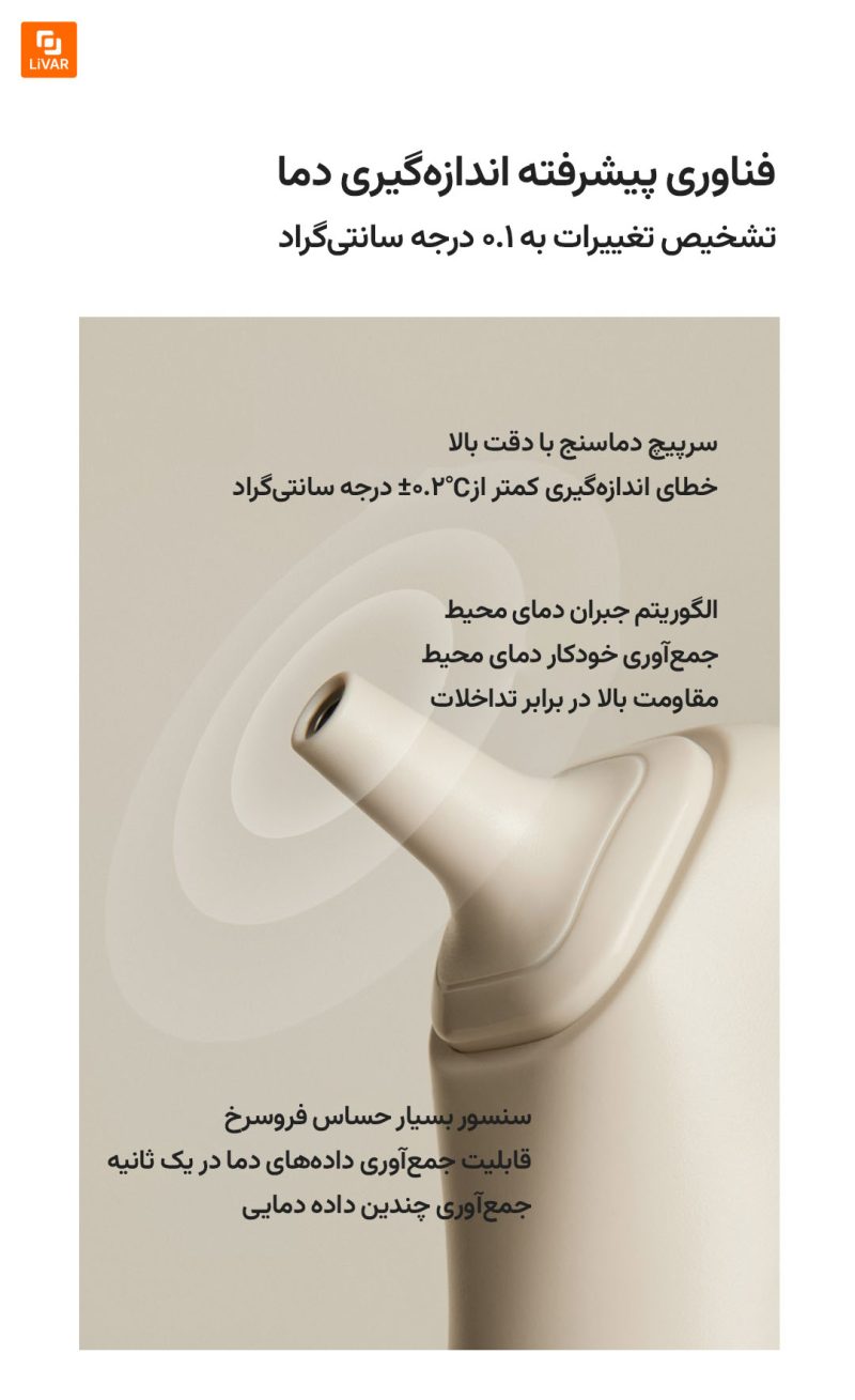 دماسنج فروسرخ zdeer - Image 2
