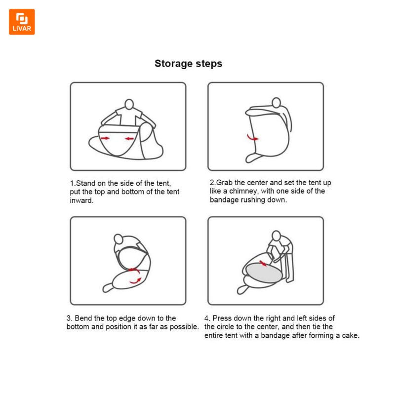 چادر مسافرتی 3 مرحله ای - Image 6