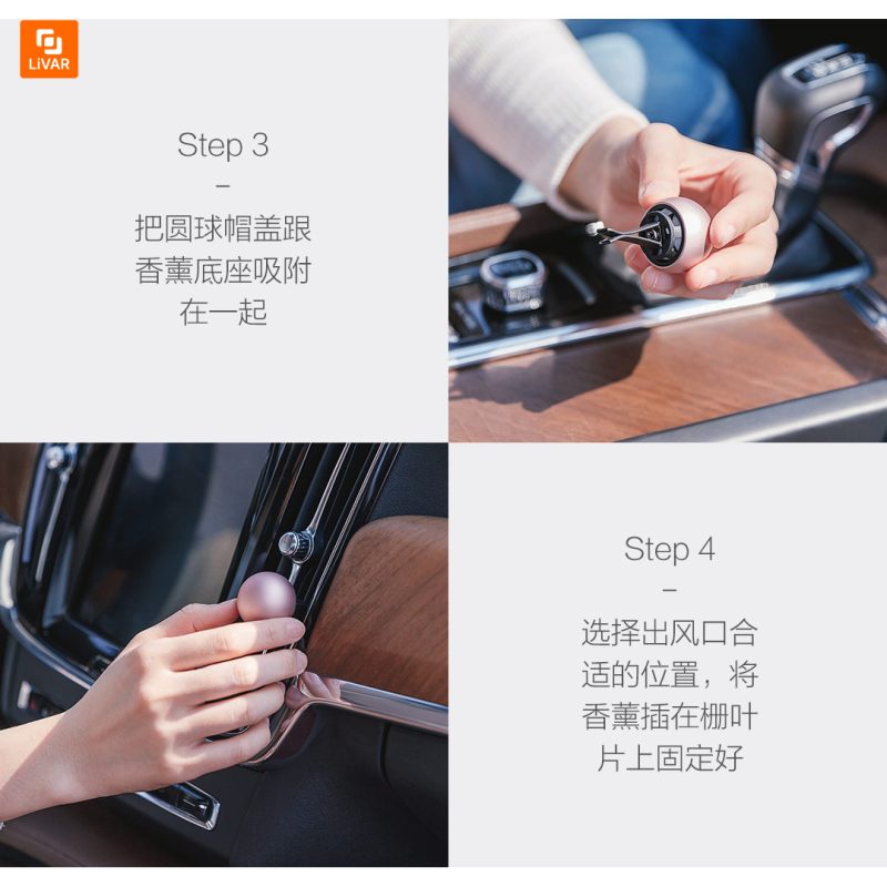 دستگاه آروماتراپی اتومبیل GUILDFORD - Image 3