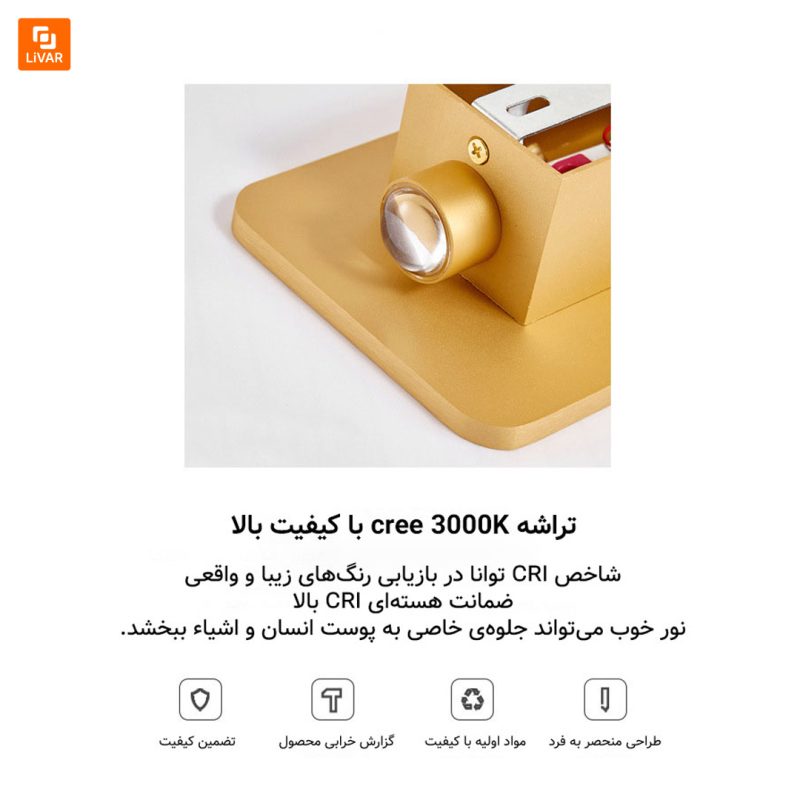 چراغ دیواری KAKAXI - Image 3