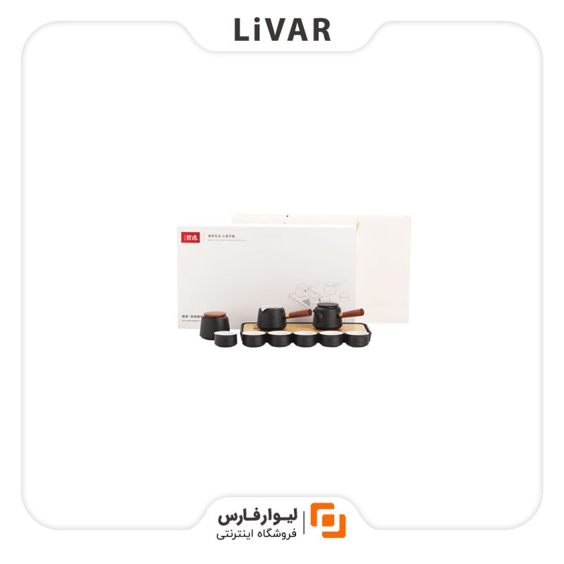 Livarfars ZESEE Ceramic Tea Set ۱ ست سرامیکی فنجان ZESEE