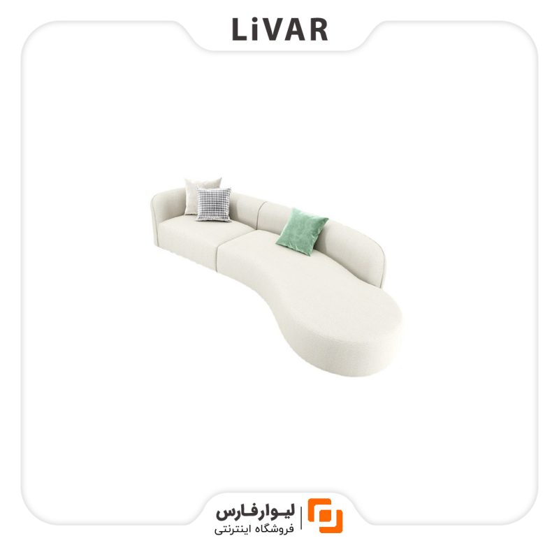 Livarfars minimal curved sofa۱ مبل منحنی مینیمال