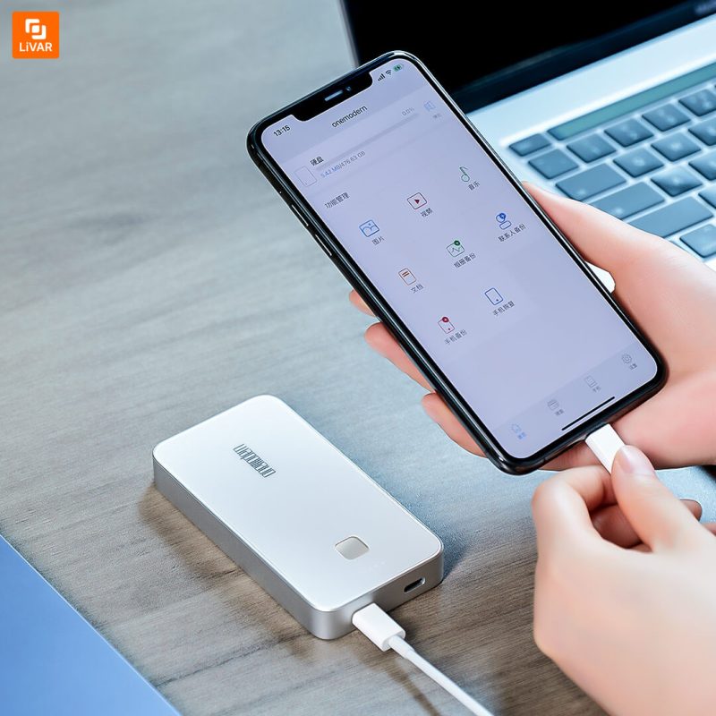 هارد دیسک هوشمند تلفن همراه M9 Pro - Image 3