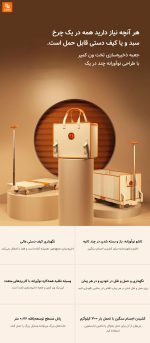 چرخ دستی و سبد خرید تاشو Tianyuyun - Image 7