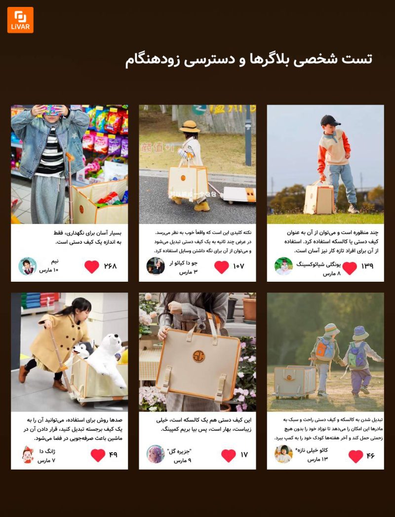 چرخ دستی و سبد خرید تاشو Tianyuyun - Image 8