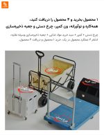چرخ دستی و سبد خرید تاشو Tianyuyun - Image 9