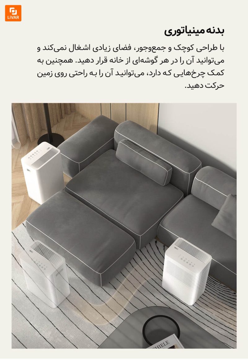 دستگاه رطوبت‌گیر Vino - Image 12