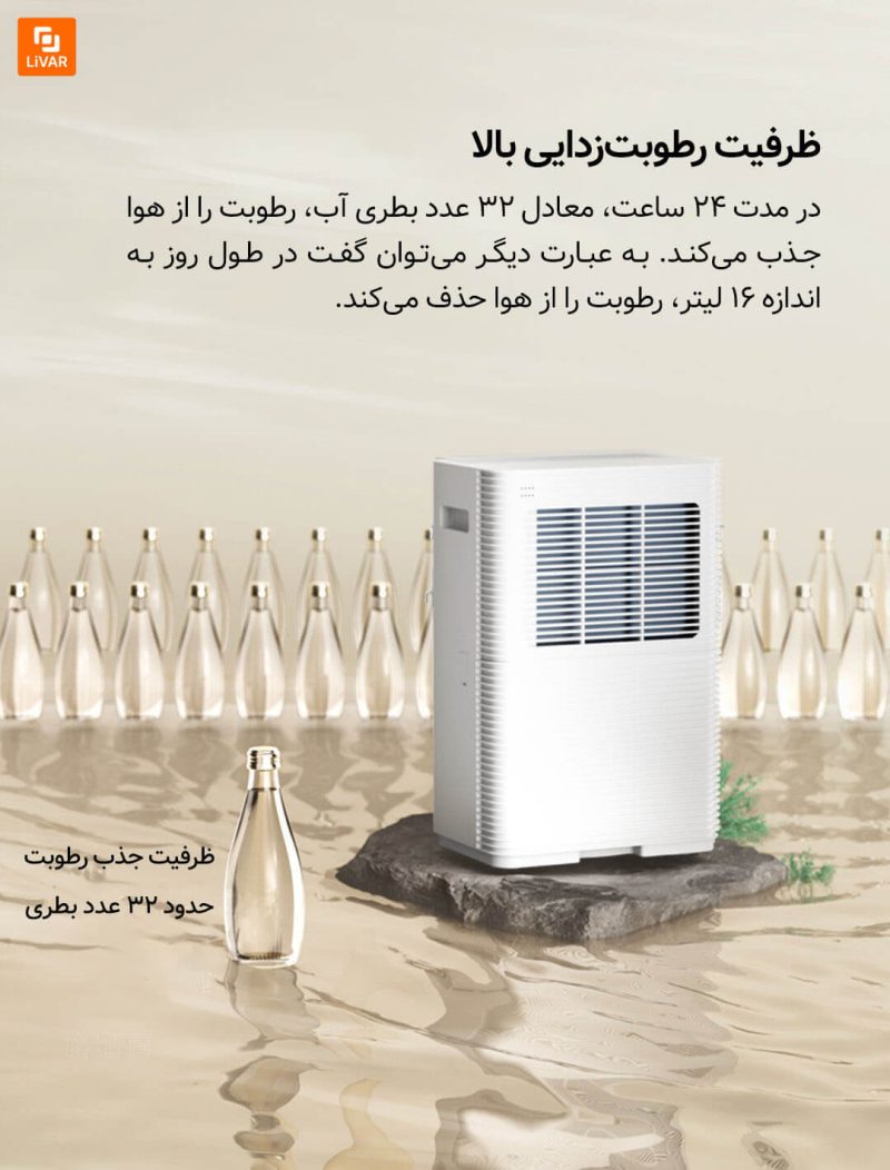 دستگاه رطوبت‌گیر Vino - Image 5