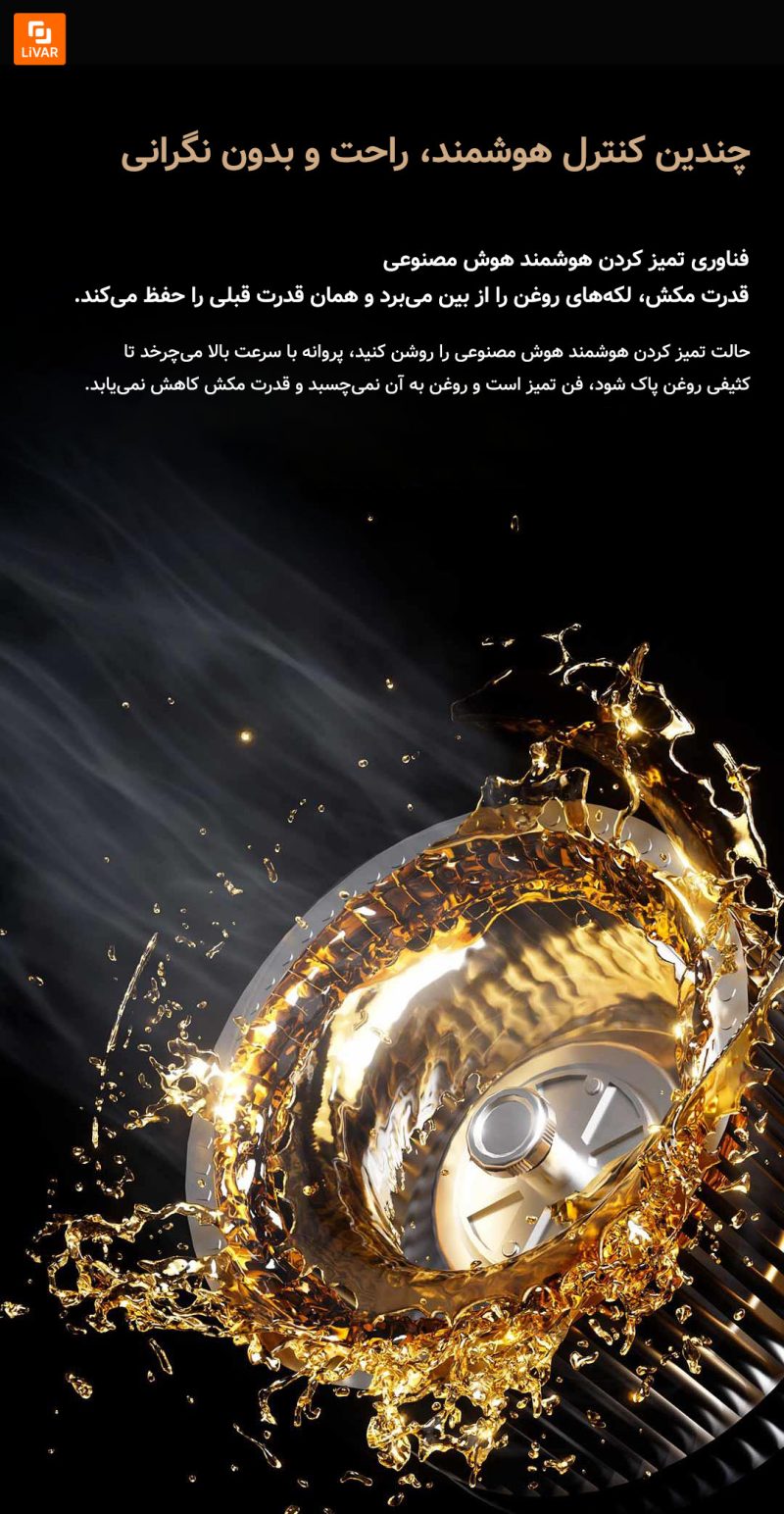 هود صفحه‌ای Yunmi با هوش مصنوعی ‏Super 3 - Image 23