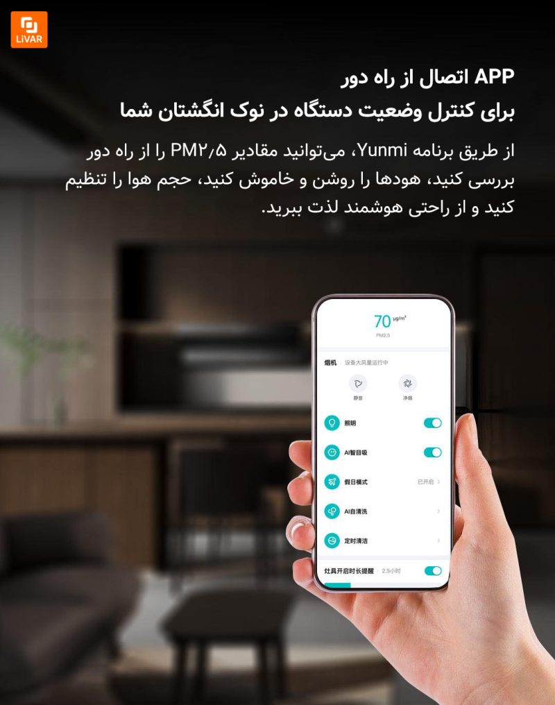 هود صفحه‌ای Yunmi با هوش مصنوعی ‏Super 3 - Image 25