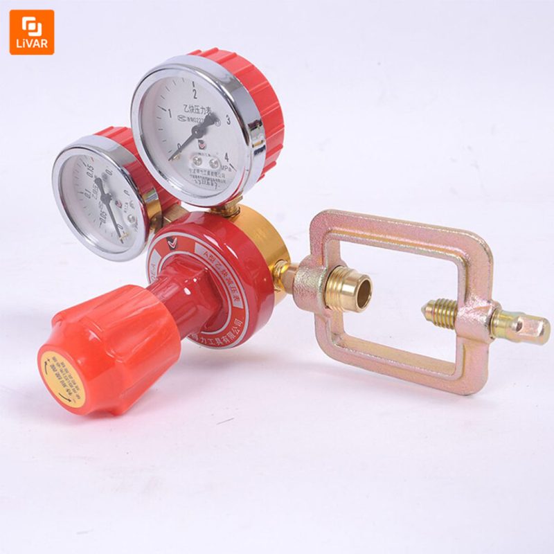 گیج رفع فشار استیلن Deli - Image 3