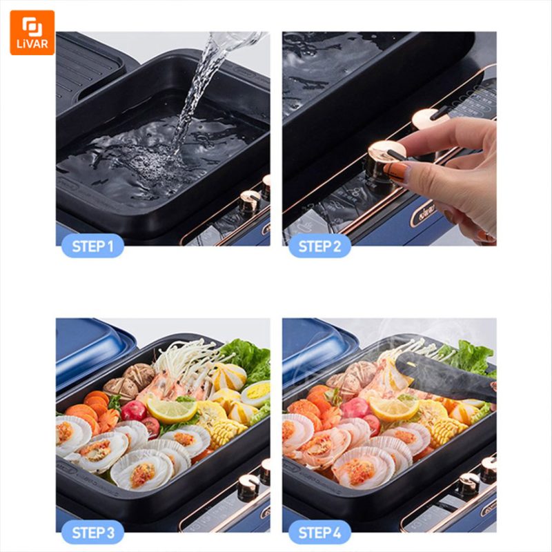 قابلمه‌ و تابه‌ی چند منظوره‌ی درما مدل SK100 - Image 12