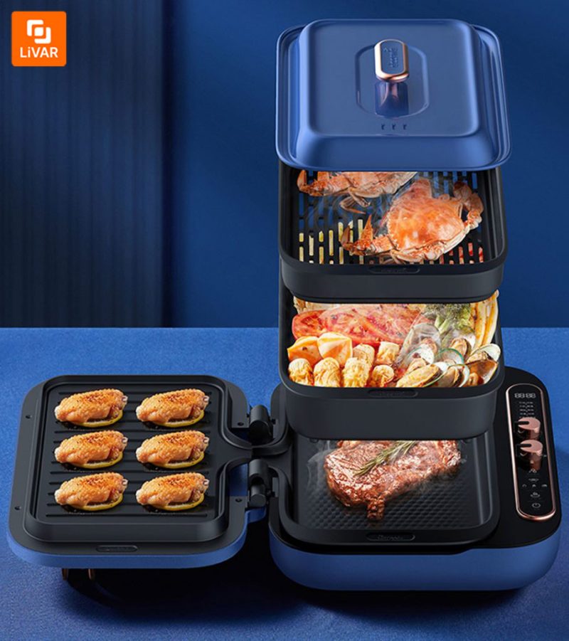 قابلمه‌ و تابه‌ی چند منظوره‌ی درما مدل SK100 - Image 13